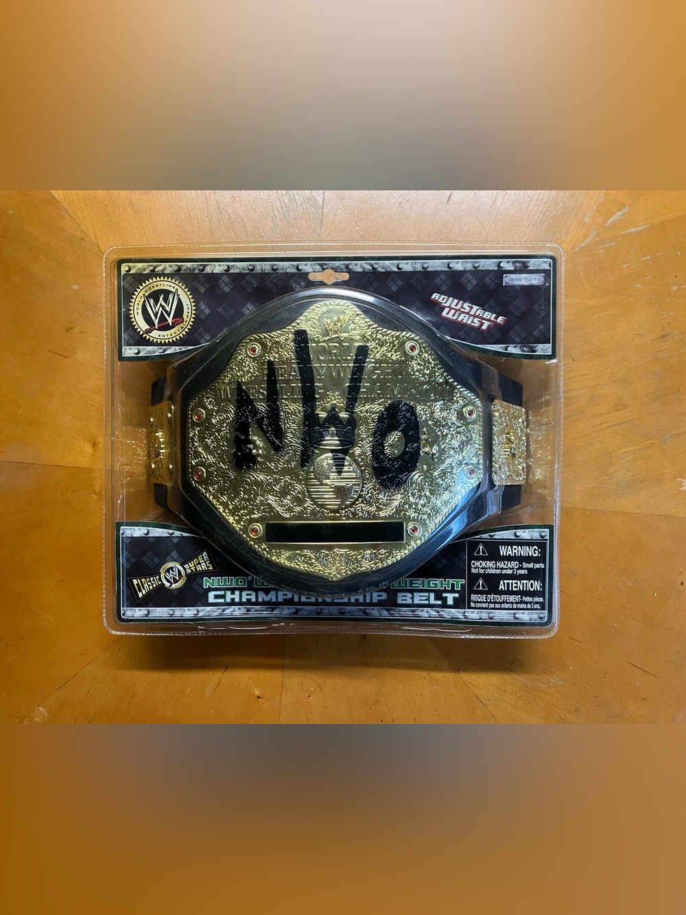 Vintage 2006 WWE Jakks NWO World Heavyweight Championship Belt Sealed